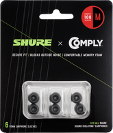 Shure 6-Pc (Tz100) Comply Foams, Medium