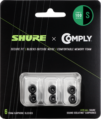 Shure 6-Pc (Tz100) Comply Foams, Small