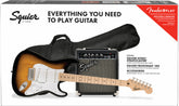 Squier Sonic Stratocaster Pack, Mp, 2-Color Sunburst, Gig Bag, 10G - 230V Eu