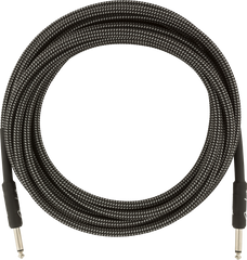 Fender Professional Series Instrument Cable, 18.6', Gray Tweed