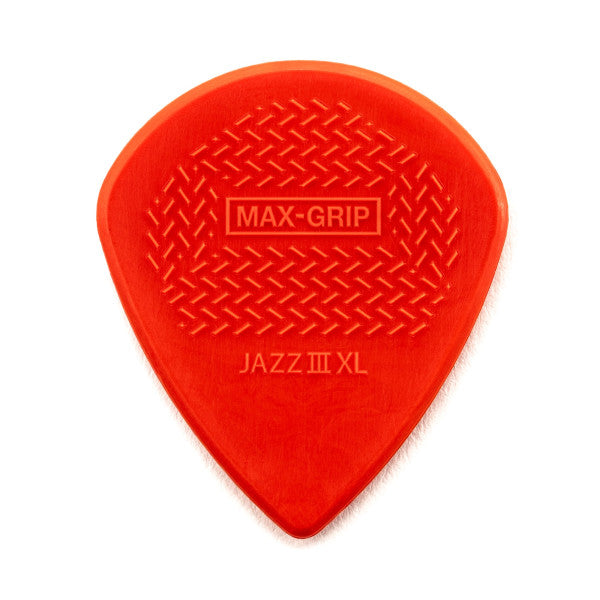Dunlop 581PXLN MAX-GRIP® JAZZ III XL NYLON PICK 1.38MM -6/PLYPK