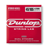 Dunlop Dbhyn45105 Hybrid Nickel Bass Strings 4-String