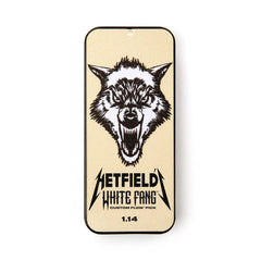 Dunlop Plectrum. Dunlop Hetfield White Fang Ph122T1.14 Pk Tin