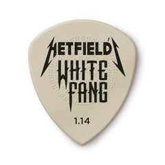 Dunlop Plectrum. Dunlop Hetfield White Fang Ph122T1.14 Pk Tin