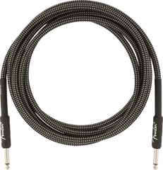 Fender Professional Series Instrument Cables, 10', Gray Tweed