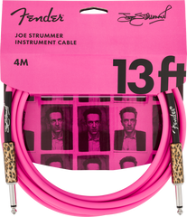 Fender Joe Strummer 13' Instrument Cable, Pink Leopard