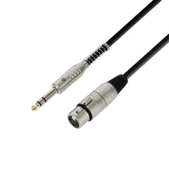 Adam Hall Cables 3 Star Bfv 0100 - Xlr Cable Female To 6.3 Mm Jack Stereo 1 M