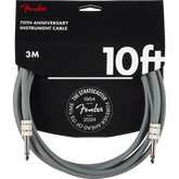 Fender 10 Anniversary Instrument Cable Gray, 10