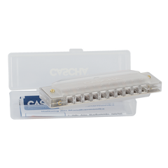 Cascha Fun Blues Harmonica Transparent