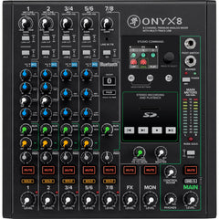 Mackie ONYX8 8-Channel Premium Analog Mixer with Multi-Track USB