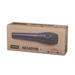 Shure Nexadyne 8/S Mic, Xlr, Supercardioid, Black