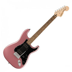 Squier Affinity Series Stratocaster HH Black Pickguard, Burgundy Mist