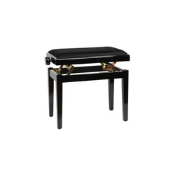 Pulse Pianostol Deluxe Svart Polerad