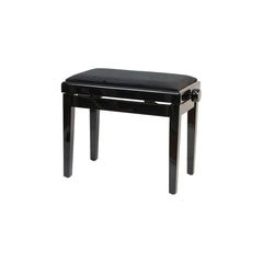 Pulse Pianostol Deluxe Svart Polerad