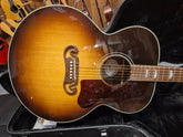 Gibson SJ-200 Studio Walnut Gloss Walnut Burst Ink. Case Beg.