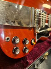 Gibson Custom Shop SG Standard VOS '61 Maestro 2011 Cherry Beg ink Case