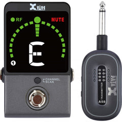 XVive P58 Digital Guitar Pedal Tuner & wireless system