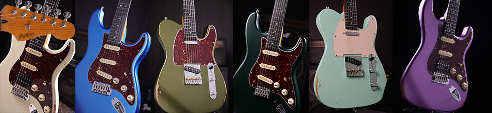 Patina Guitars prisvärda elgitarrer med nitrolack.