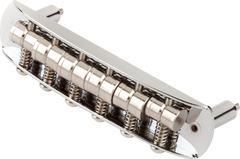 Fender Mustang Guitar Bridge Assembly (Japan), Chrome