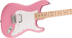 Squier Sonic Stratocaster Ht H, Maple Fingerboard, White Pickguard, Flash Pink