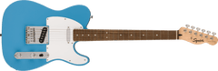 Squier Sonic Telecaster, Laurel Fingerboard, White Pickguard, California Blue