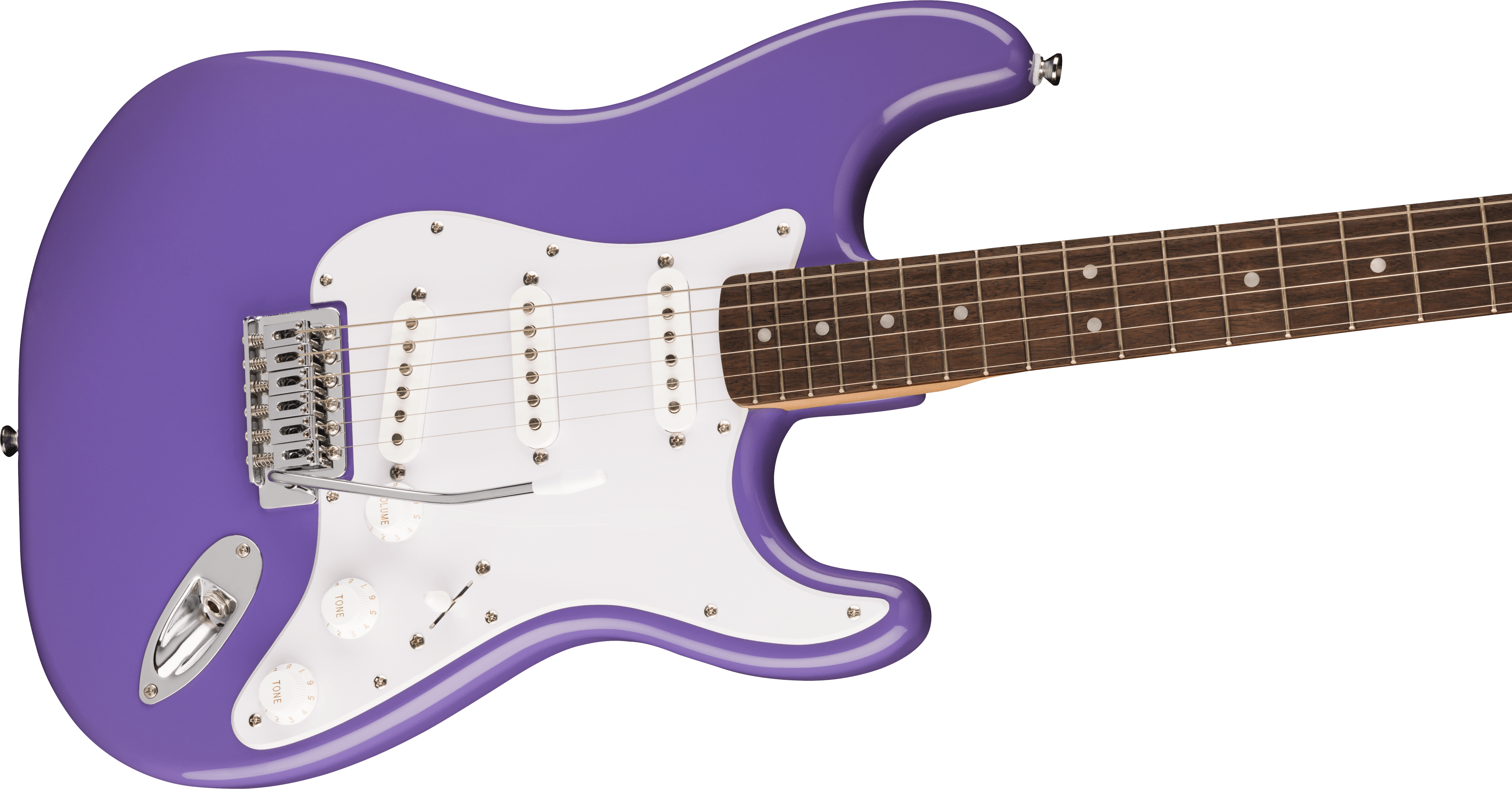 Squier Sonic Stratocaster, White Pickguard, Ultraviolet