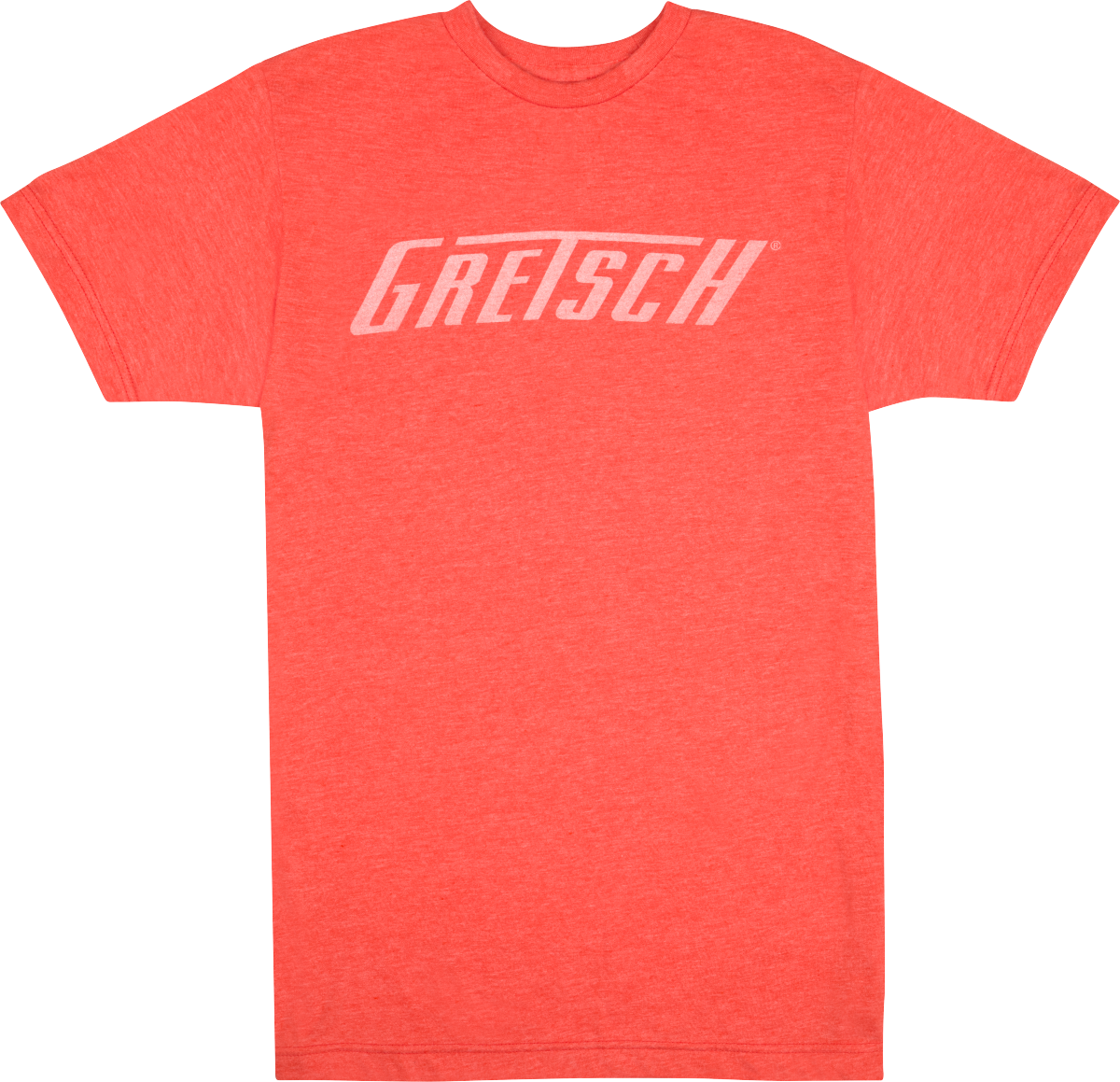 Gretsch Logo T-Shirt, Heather Orange, Xl