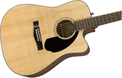 Fender Cd-60Sce Dreadnought, Walnut Fingerboard, Natural