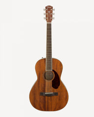 Fender Pm-2 Parlor, Ovangkol Fingerboard, All-Mahogany W/Case