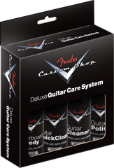 Fender Custom Shop Deluxe Guitar Care System, 4 Pack, Black
