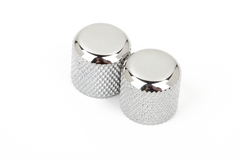 Fender Telecaster/Precision Bass Dome Knobs (Chome) (2)