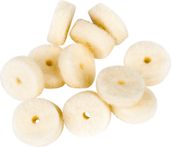Fender White Strap Button Felt Washers (12)