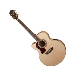 Washburn WJ45S Left/H Natural Jumbo