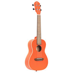 Ortega Concert Ukulele Earth, Pumpkin Orange Rupuki