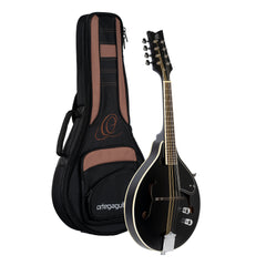 Ortega Rmae40Sbk Mandolin With Mic, A-Style
