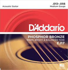Daddario Ej17 Strängset Western Phosphor Bronze 013-056