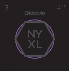 DADDARIO FRETTED NYXL1149-3P Strängset Elgitarr 011-049 3-pack