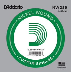 DADDARIO FRETTED NW059 Gitarrsträng Elgitarr Nickel Wound 059