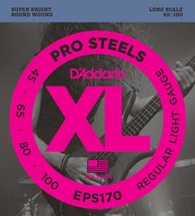 DADDARIO FRETTED EPS170 Strängset Elbas ProSteels 045-100