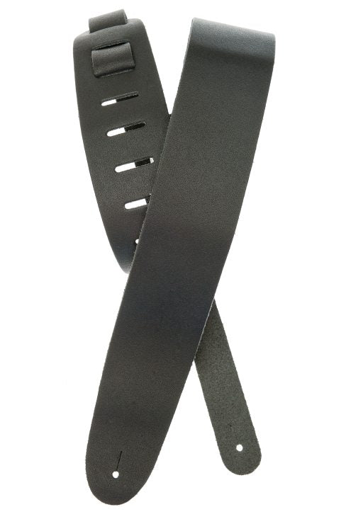 DADDARIO ACCESSORIES 25BL00 Läderband 64mm Basic Leather, Black