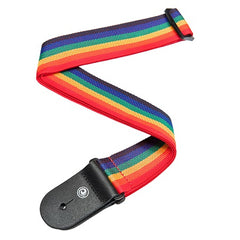 Daddario Pws111 Axelband 50 Mm Poly-Pro - Rainbow