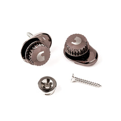 Daddario Pw-Sls-02 Ns Strap Lock System (2) Nickel