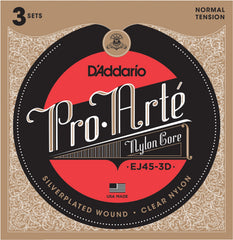 Daddario Ej45-3D String Set Classic Pro Arté Normal Tension (3-Pack)
