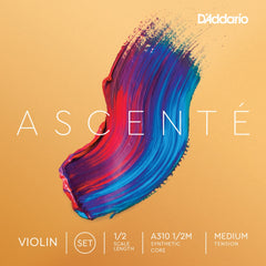 Daddario A310 1/2M Ascenté Violin Set 1/2 /Medium Tension