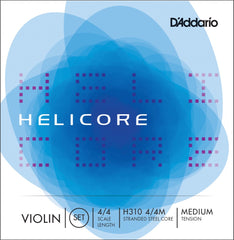 Daddario H310 4/4M Helicore Violin Set 4/4 /Medium Tension