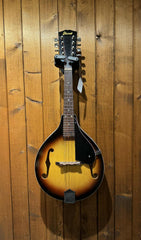 Ibanez M510 A style mandolin 70-tals Sunburst, ink case