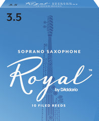 Daddario Rib1035 Rörblad Royal Sopran-Sax 10-P. 3.5