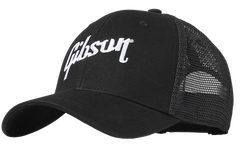 Gibson Black Trucker Snapback