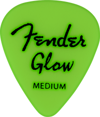 Fender Glow In The Dark 351 Picks, 12-Pack