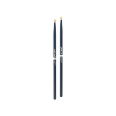 Promark Tx5Aw-Blue Classic 5A Painted Stick Hickory Oval Tip - Blue